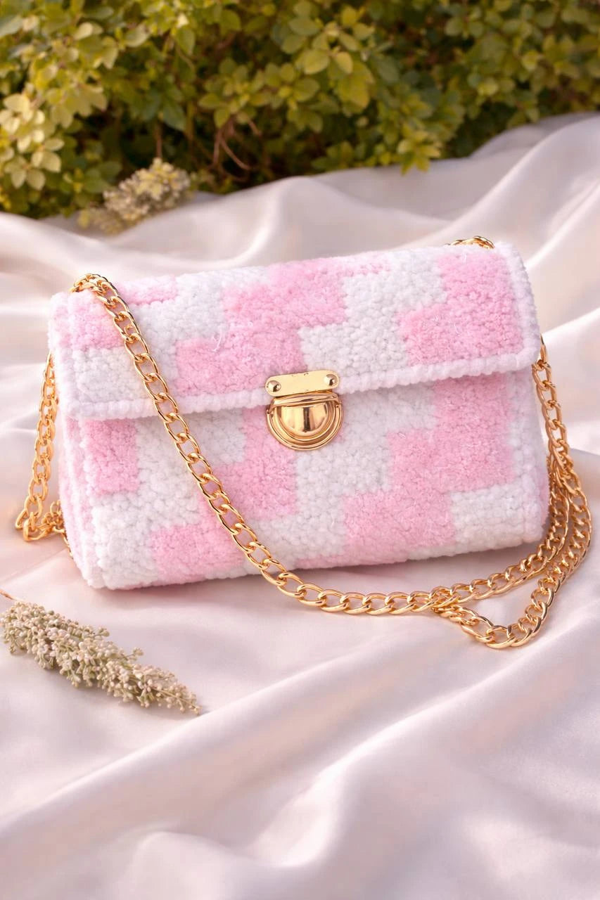 Blush Charm Bag