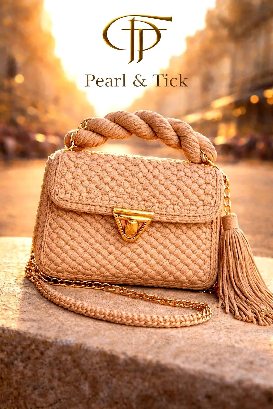 Velora Fringe Bag – Move with Elegance, Stand Out with Style - Pearl & Tick